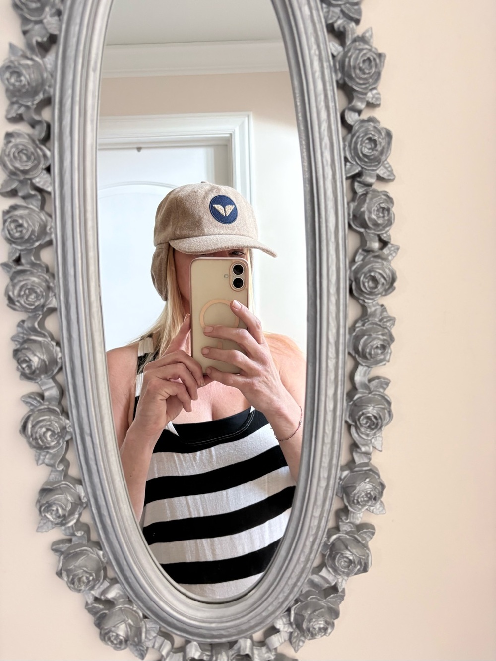 Snowbird Ski Resort Neutral Beige Cap